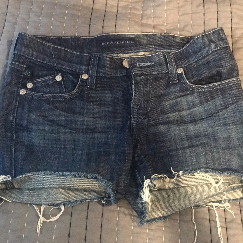 Rock & Republic cut off jean shorts